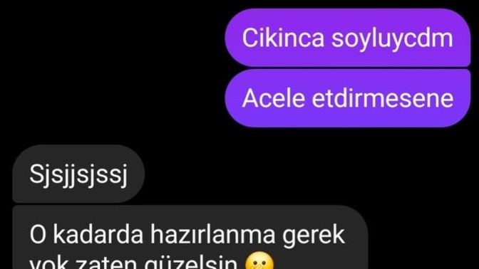 Bugün ilk datemiz. Sizce bu çocuktan olur mu?