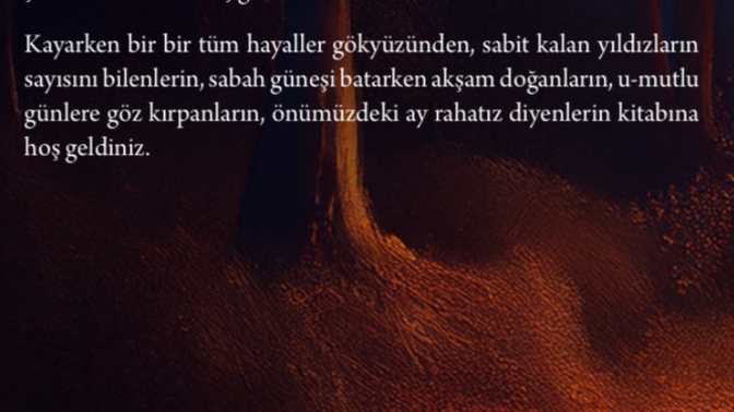 Kitabımın arka kapak yazısı nasıl olmuş?