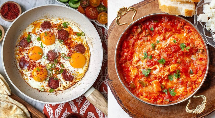 Kahvaltıda menemen mi, sucuklu yumurta mı🍅🍳?
