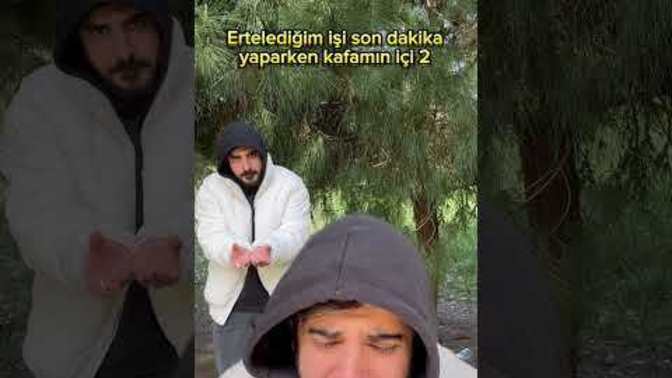 Kimlerin kafası bu şekilde ummadık zamanlarda?