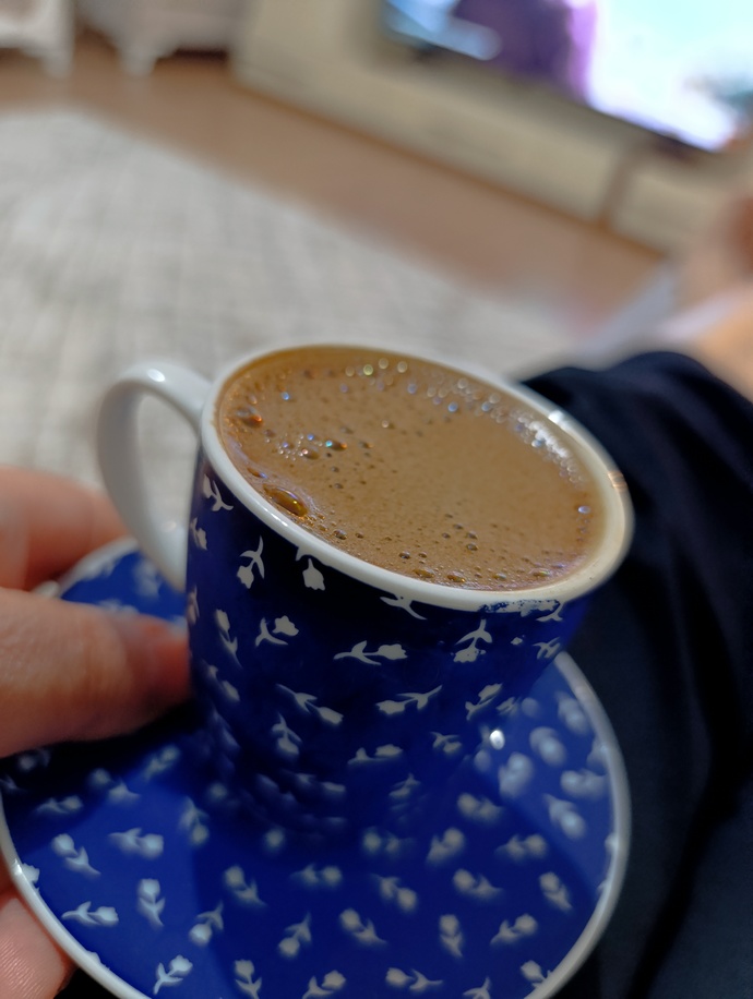 ☕😴