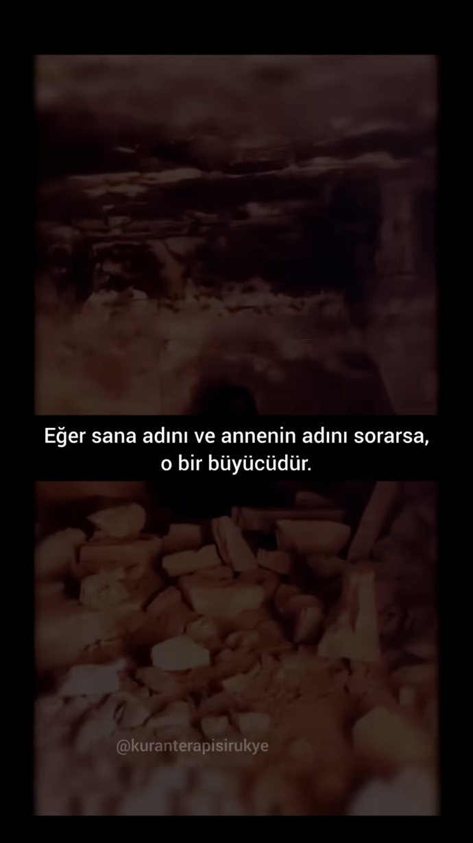 Adını ve anne adını soruyosa büyücü müdür?