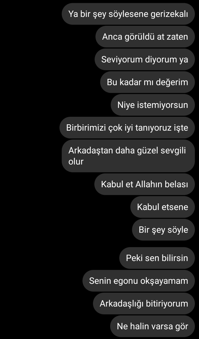 Arkadaşıma sevdiğimi söyledim ama reddetti. Ne yapacağım şimdi ben?