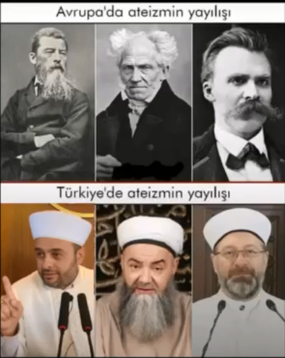 Avrupa ve Türkiye de ateizmin yayılmasının en önemli faktörü aşağıdakiler diyorlar doğru mu?
