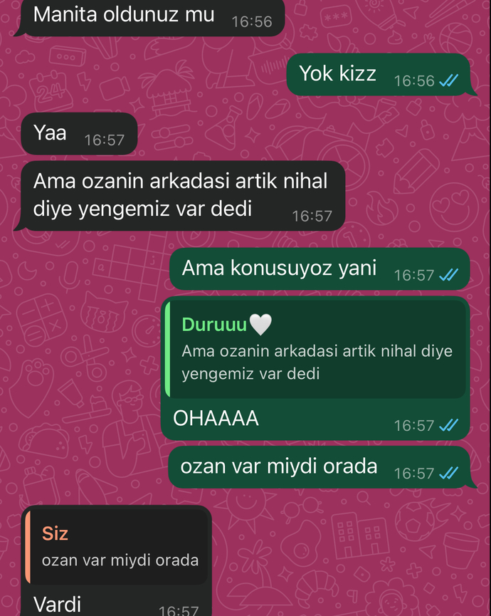 Arkadaslar 1 aydır konuştugum çocuğun arkadaslari okulda boyle bir şey demiş benim hakkimda sizce benden hoslaniyor mu?