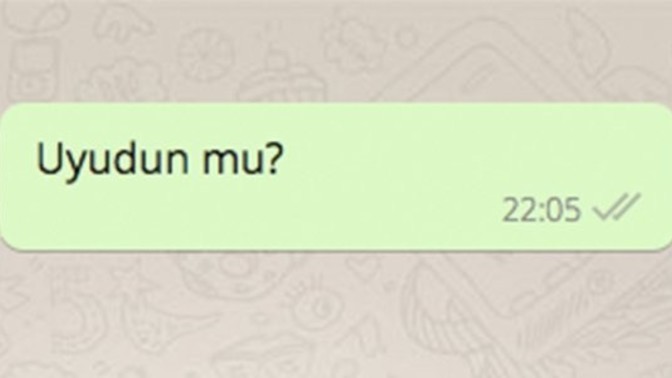 Kimden "uyudun mu?" mesajı almak isterdin?