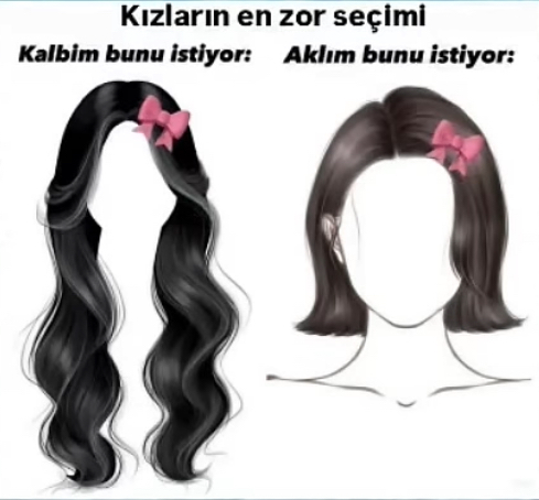 Kadında uzun saç mı daha çekicidir kısa saç mı?