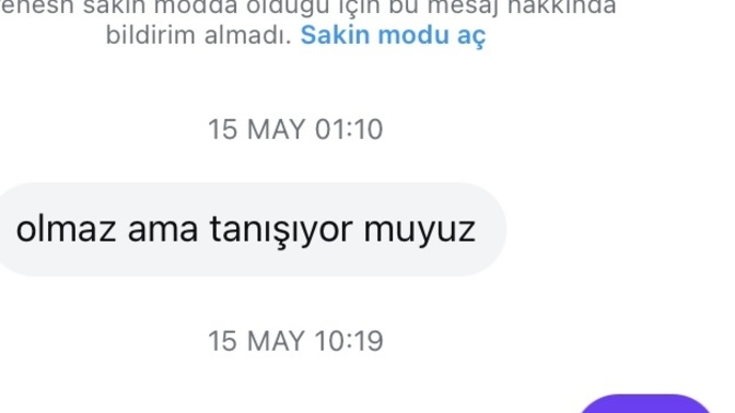 Sevgilisi olan bi adamın instada böyle yazışması bir kızla normal midir?