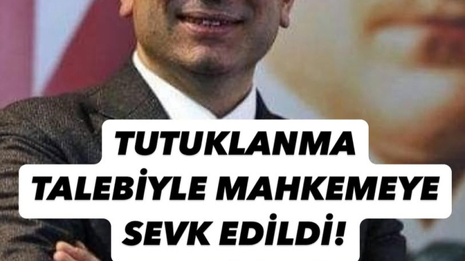 Ekrem İmamoğlu için tutuklanma talebi sizce adaletin bir gereği mi yoksa siyasi bir hamle mi?