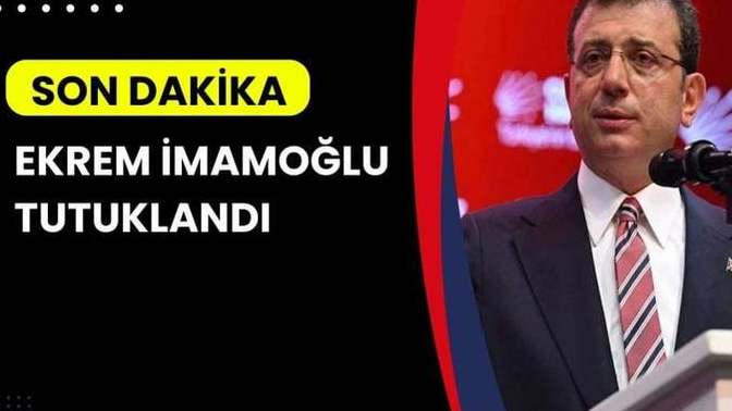 Ekrem İmamoğlu'nun Tutuklanmasıyla İlgili Düşünceleriniz Nedir? Sizcede Sokaklara Dökülmemiz Gerekiyormu?