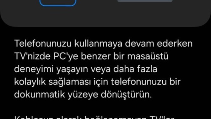 Telefonunuz Dex Özelliğini destekliyor mu kullandınız mı?
