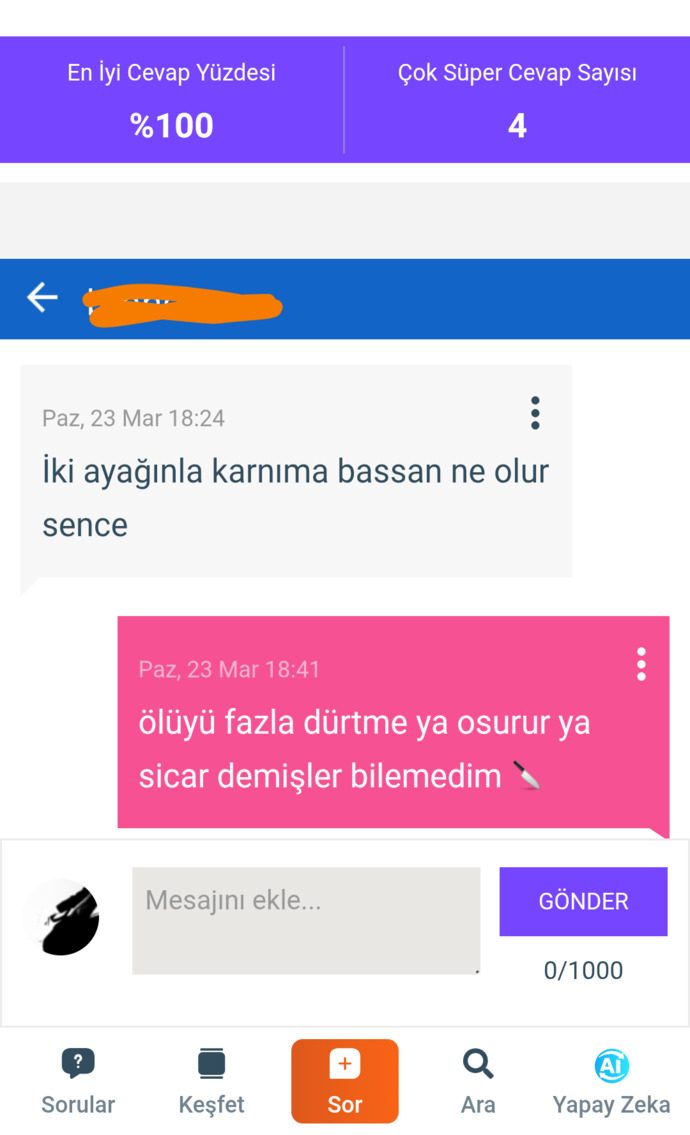ne olmuş olabilir 😅