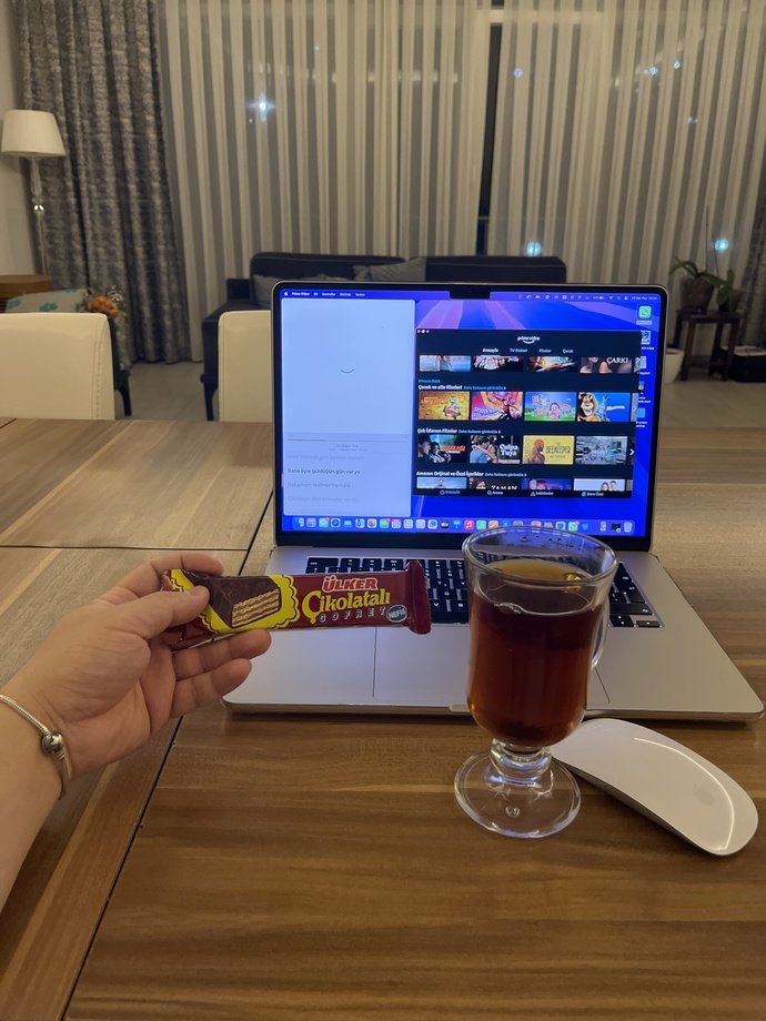 Çikolatamı sizinle paylaşayım mı?