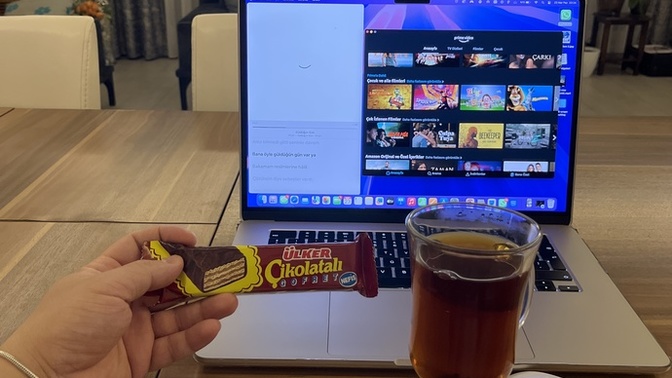 Çikolatamı sizinle paylaşayım mı?