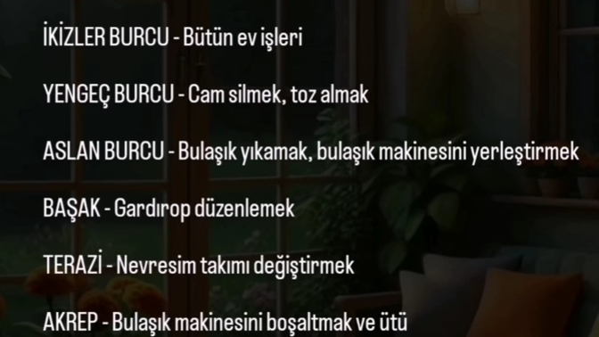 Burcuna göre yapmaya en üşendiğin şey nedir?