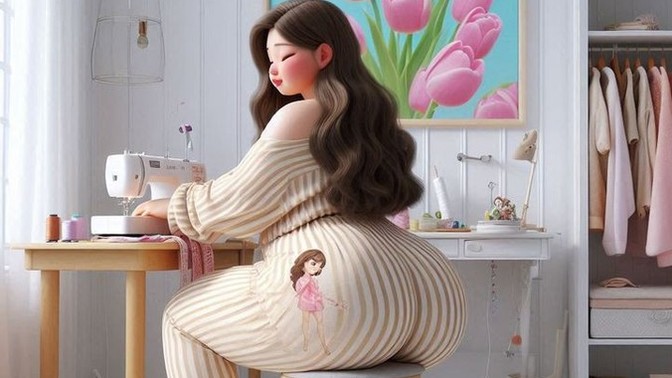Yeni pijamam çok güzel değil mi🤣?