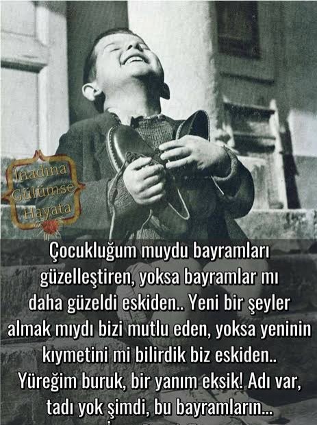 Nerde O Eski Bayramlar diyor musunuz şimdiki Bayramların Sizlerde Kayıp veya etkisi gördüğünüz neler var?