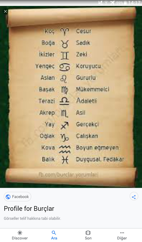 Burçlara inanıyormusnuz?