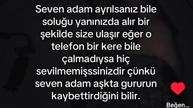 Seven adam gurur yapmaz mı?