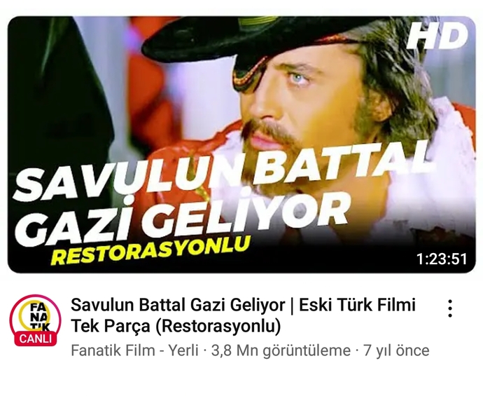 Cüneyt Arkının bu filmini hatırlayan var mı?