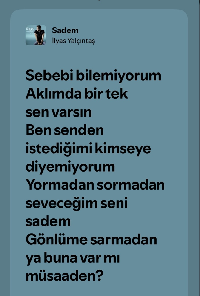 Geceye bir şarkı veya şarkı sözü bırakın 🥳?
