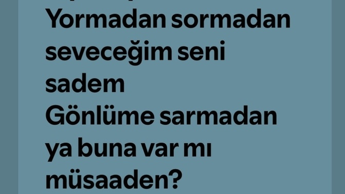 Geceye bir şarkı veya şarkı sözü bırakın 🥳?