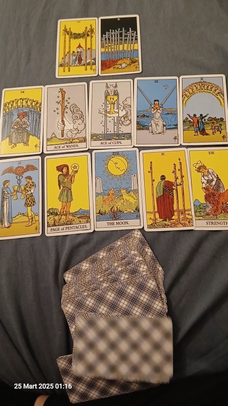 Tarot falıma bakacak biri var mı?