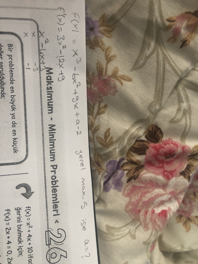 En üstte yazan soruyu çözebilir misiniz?