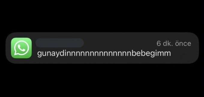 Günaydın mesajına takılır mısınız?