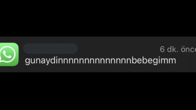 Günaydın mesajına takılır mısınız?