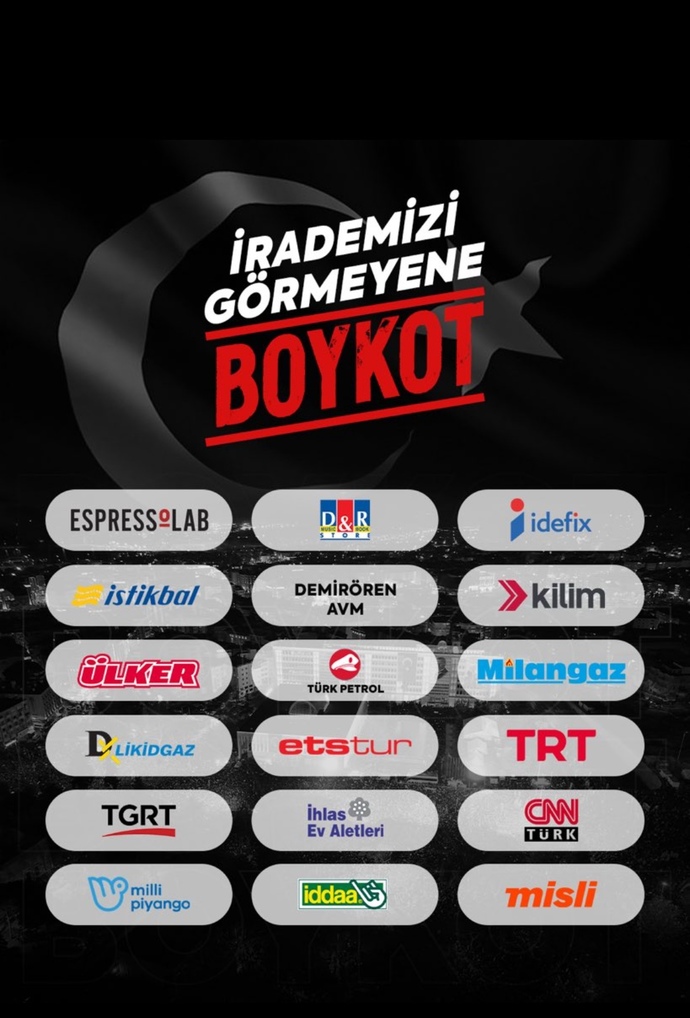 Chp boykot çagrısı hakkında ne düşünüyorsunuz boykot ürünlerini kullanacakmısınız?
