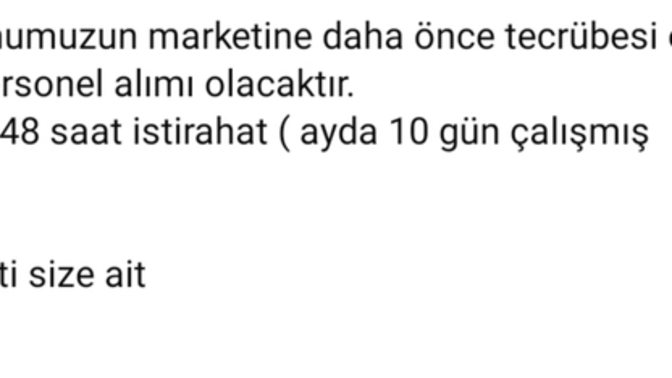 Arkadaşlar sizce çalışmak için uygun mu?