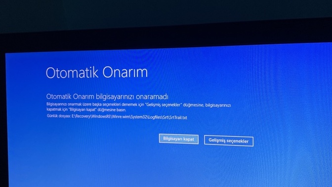 Pc mi açmaya çalışıyorum açılmıyor?