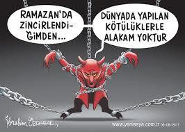 Ramazan ayında hani şeytan zincire bağlanıyordu?