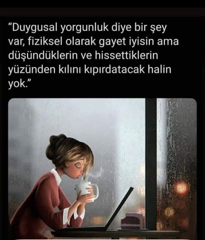Kendinize duygusal yorgunluk hissediyor musunuz?