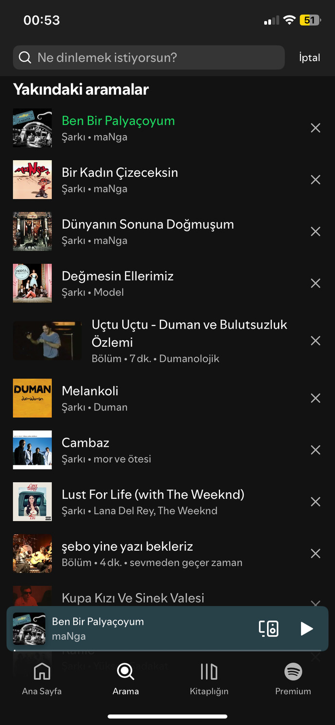 Spotify aramalarınız nasıl?