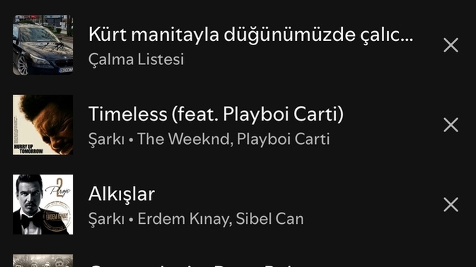 Spotify aramalarınız nasıl?