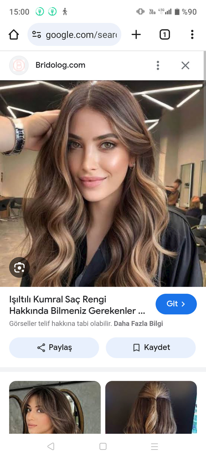 Sizce hangisi saç rengi?