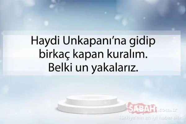 Soğuk espri sever misiniz?