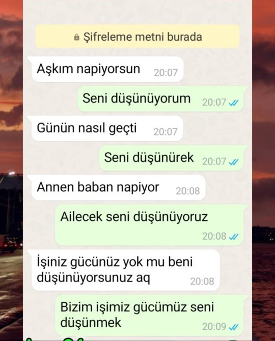 Sizi en çok kim düşünür bu hayattA?