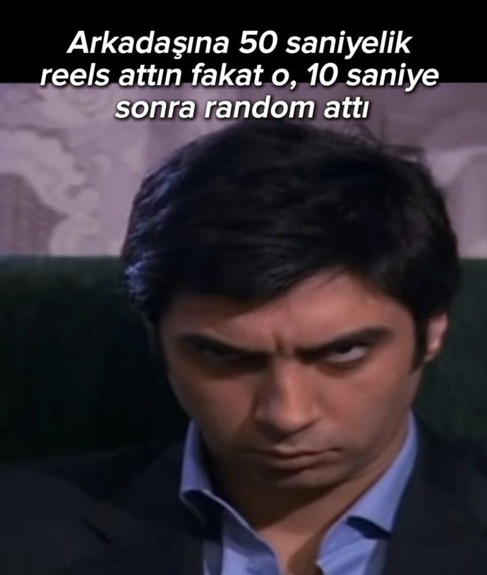Arkadaşlarınıza attığınız reelslar izleniyor mu?