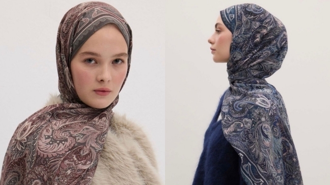 Bu model şallar nasıl görünüyor?
