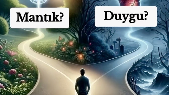 Mantığın 🧠 mı daha ağır basıyor duyguların ♥️ mı?