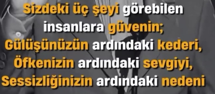 Ne dersiniz hayatımızdaki insanlar bizi gerçekten görüyor mu sizce?