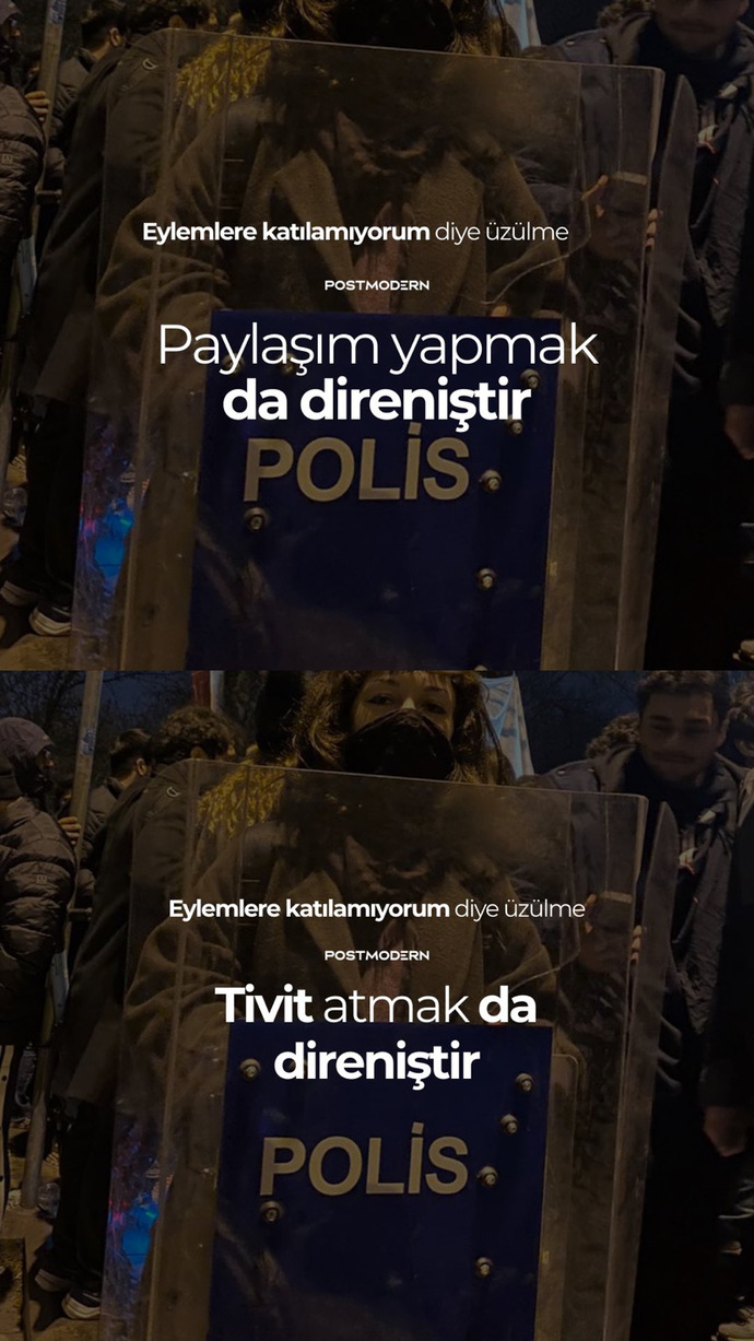 Eylemlere katılıyor musunuz?