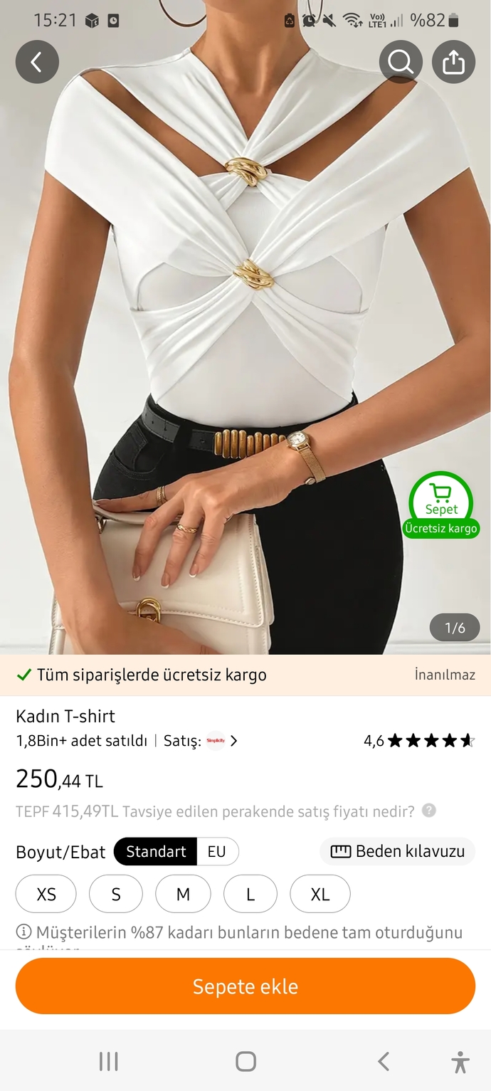 Arkadaşıma bu bluzu gösterdim çok rüküş dedi sizcede öylemi?