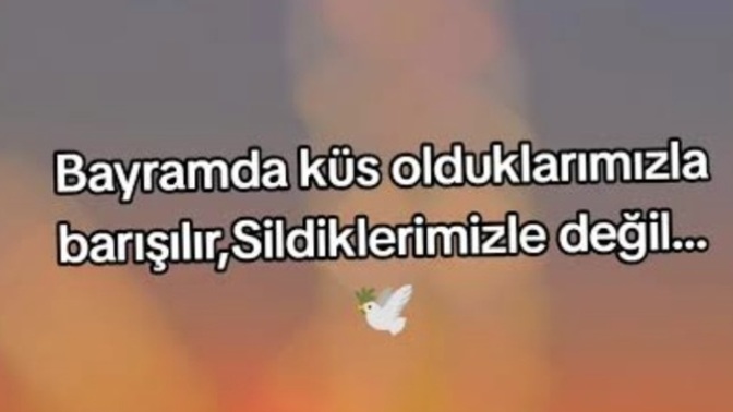 Bayram vesilesiyle küs olduğunuz insanlarla barışır mısınız?