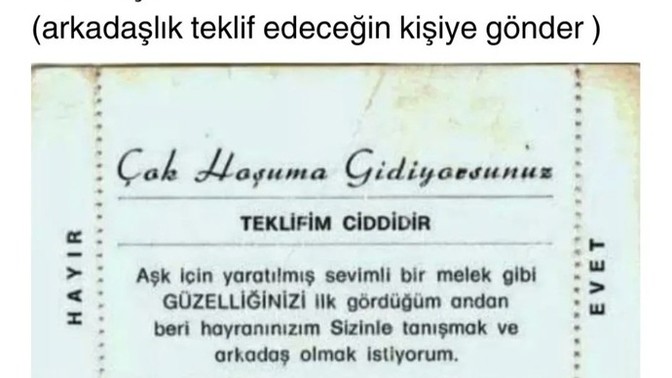 Çıkma teklifi yeniden gelsin mi?
