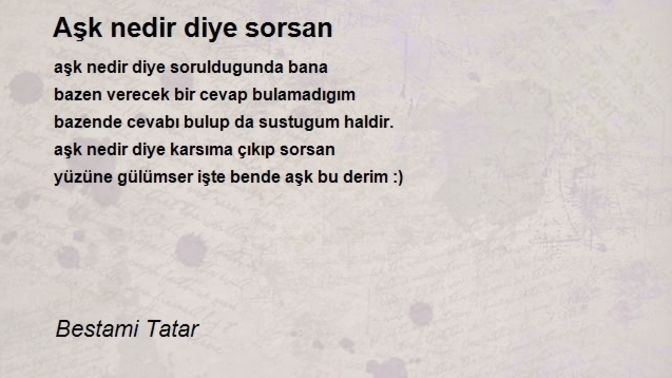 Aşkı bir kelime ile anlatın desem neler söylersiniz?