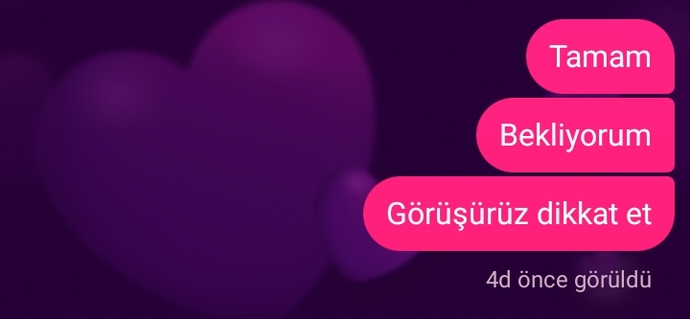 Sevgilim, bana bunları yazdı. Ne yapmalıyım?